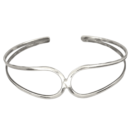 Βραχιόλι Χειροπέδα από Ασήμι 925 